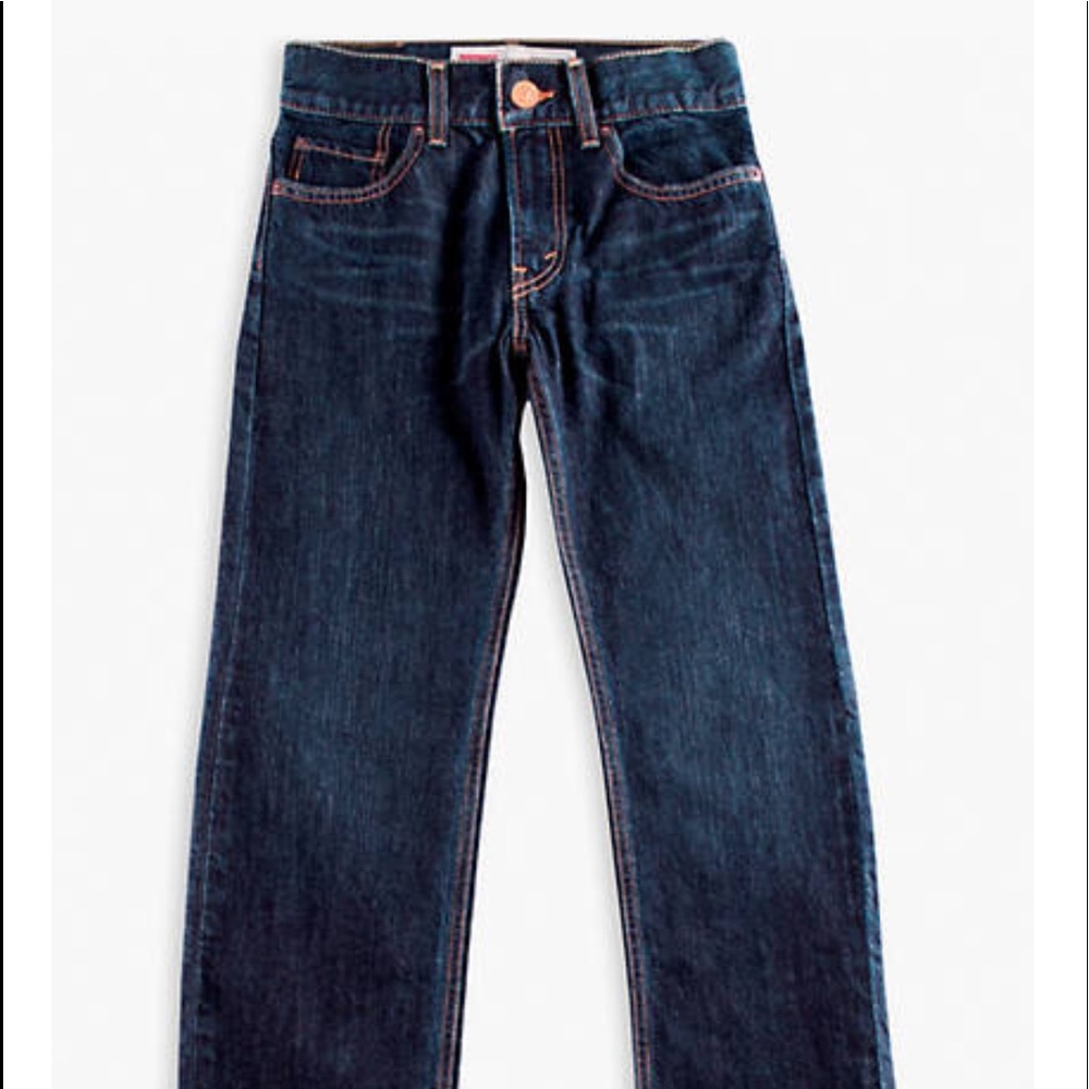 Boys husky Levi’s 505 straight jeans